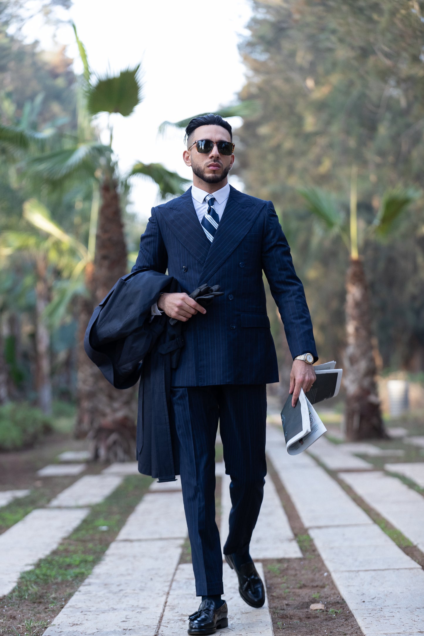 Turin navy blue suit