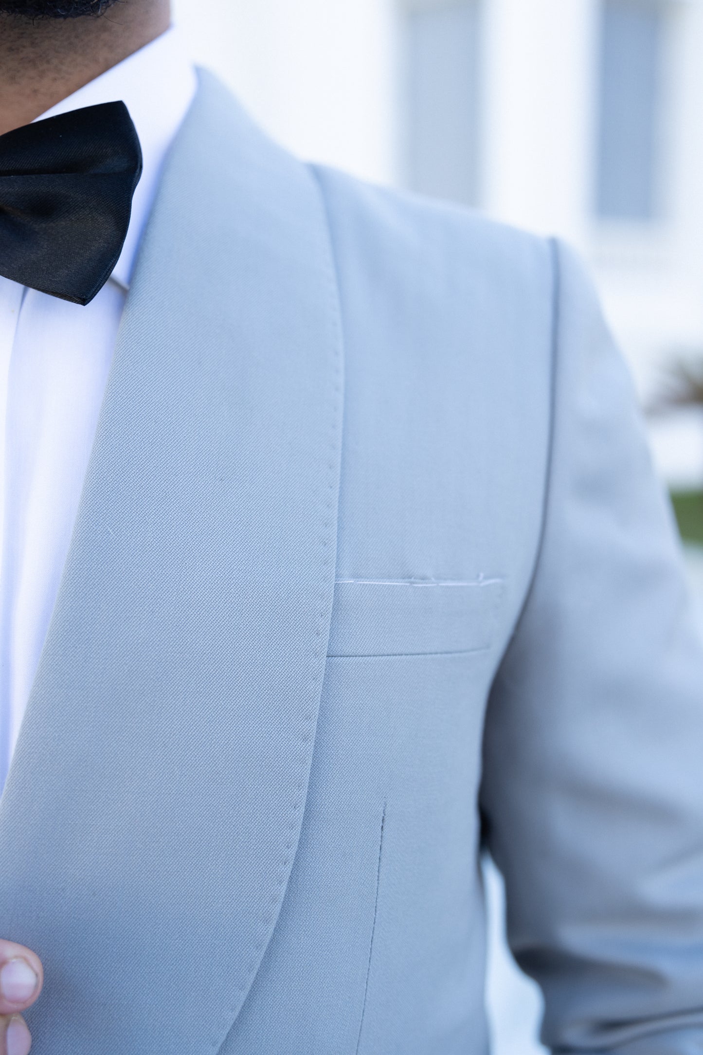 Bruce Shawl lappel tuxedo
