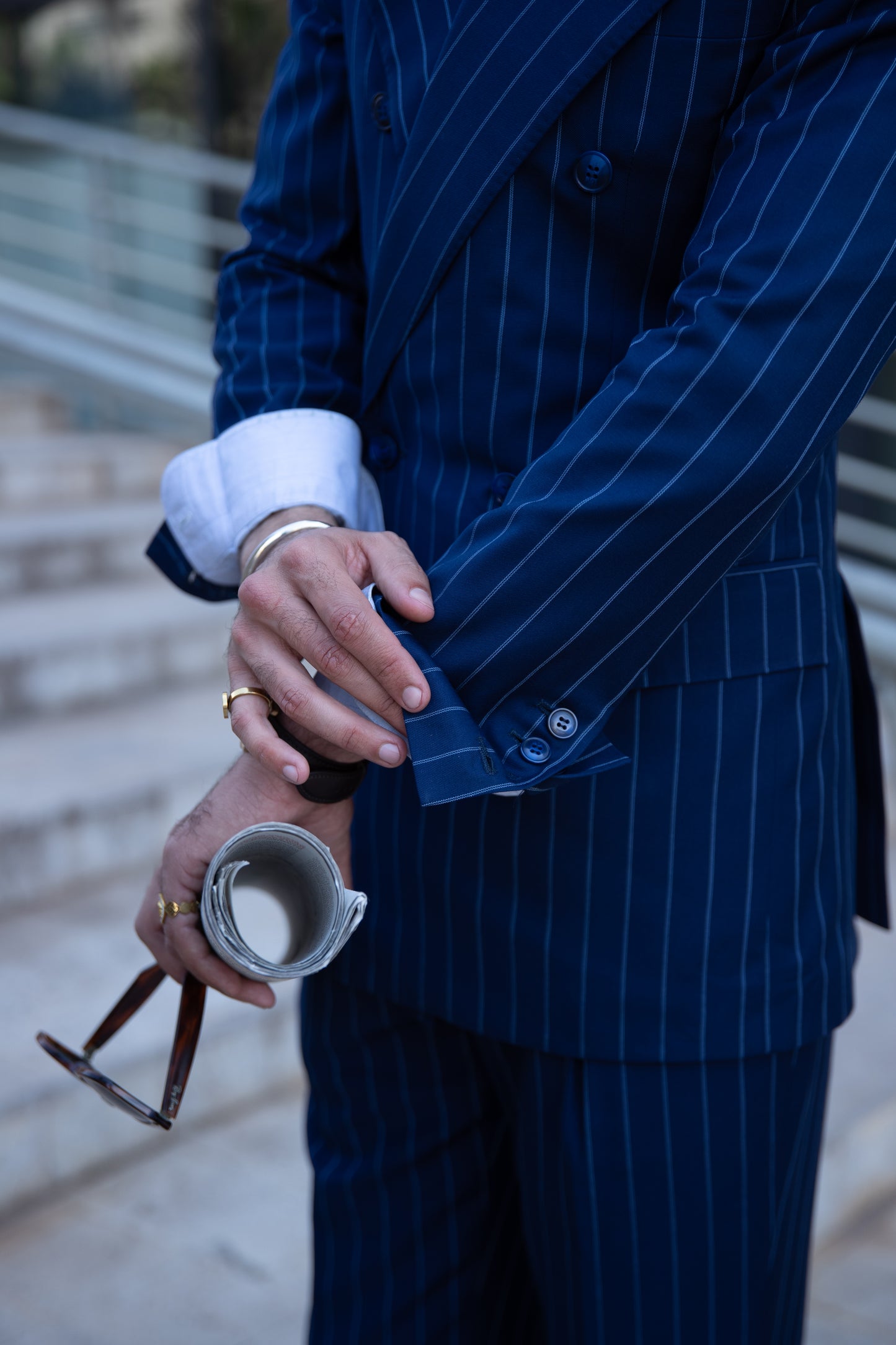 Imola striped blazer