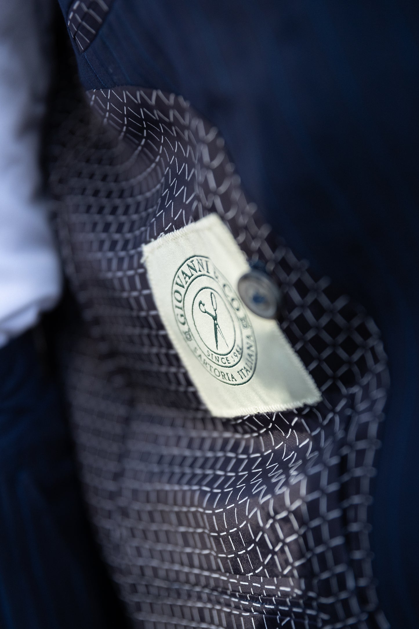 Turin navy blue suit