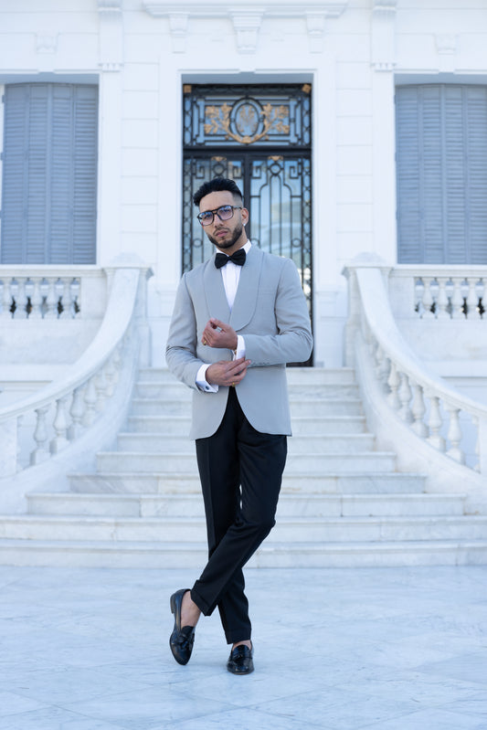 Bruce Shawl lappel tuxedo