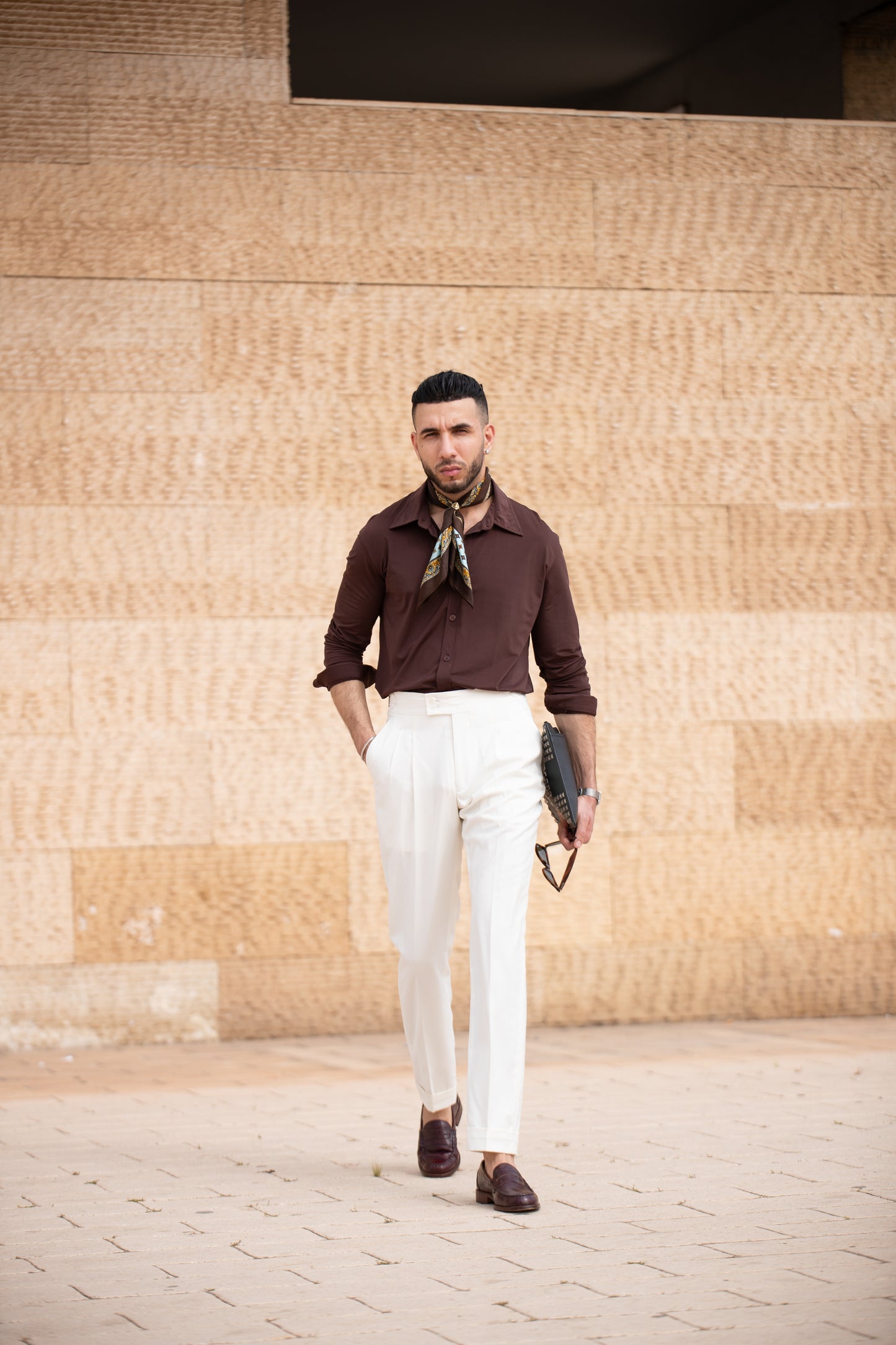 The Portofino Pant - White