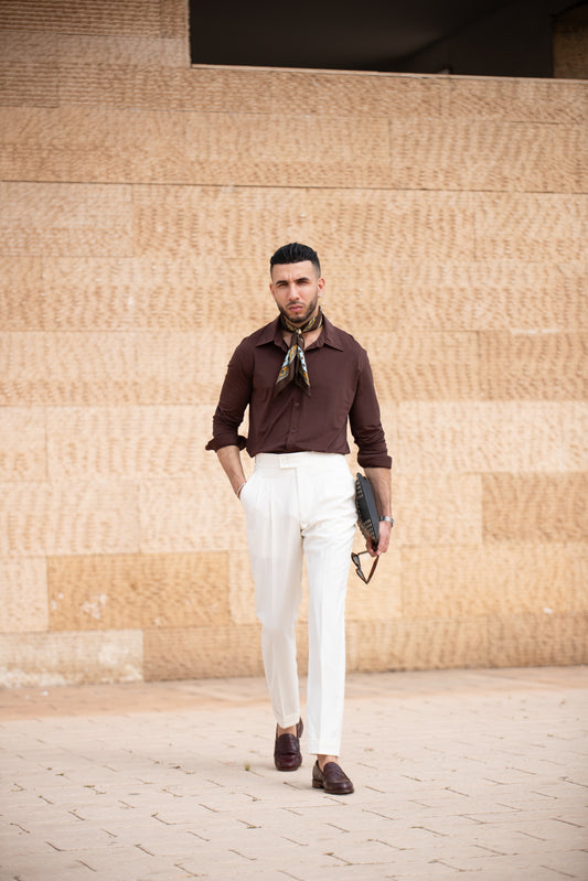 The Portofino Pant - White