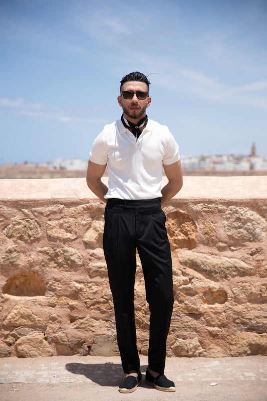The Portofino Pant -  Black