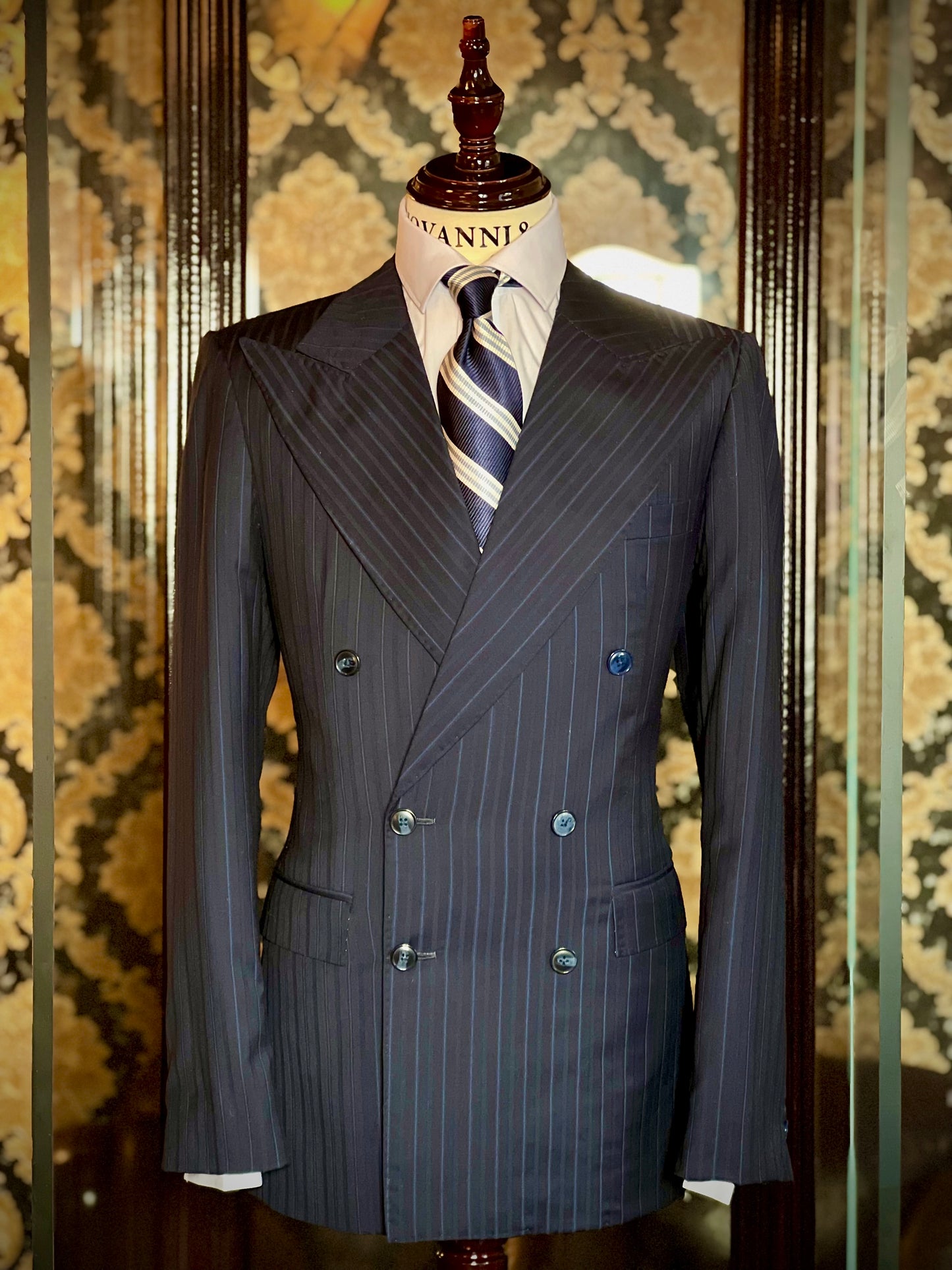 Turin navy blue suit